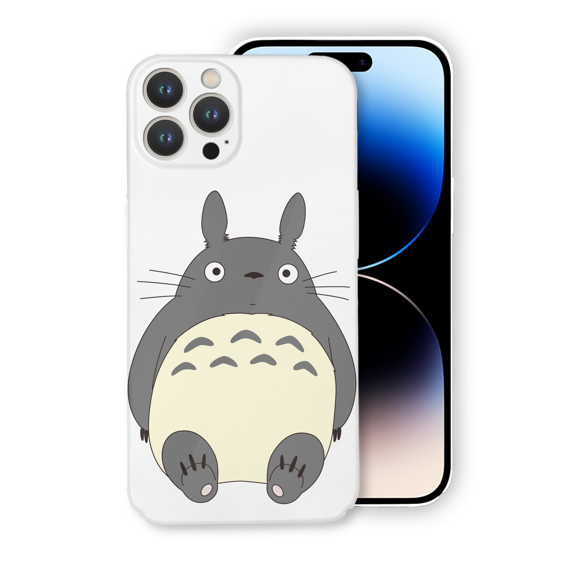 （画像用） となりのトトロ 草壁メイ 草壁サツキ My Neighbor Totoro Satsuki Kusakabe Mei Kusakabe 【iPhone 14シリーズ対応】ハードケース